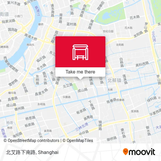 北艾路下南路 map