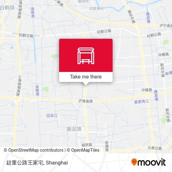 赵重公路王家宅 map
