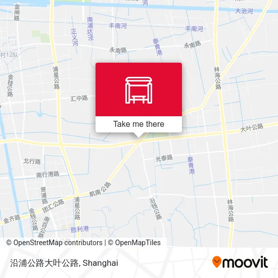 沿浦公路大叶公路 map