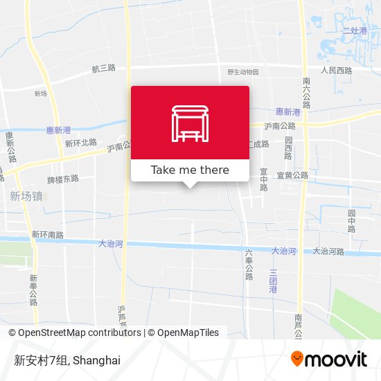 新安村7组 map
