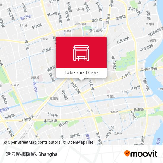 凌云路梅陇路 map