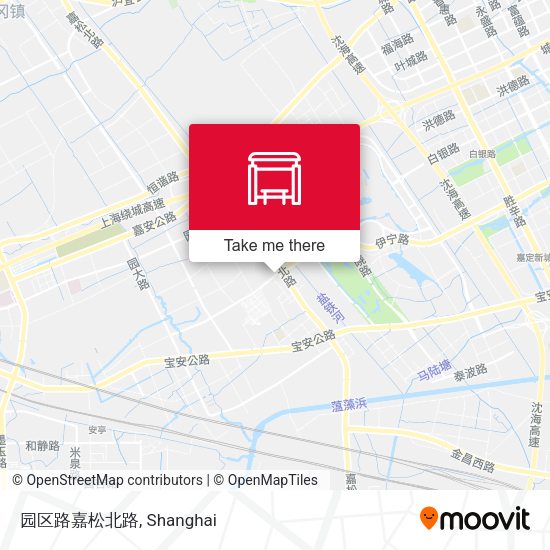 园区路嘉松北路 map