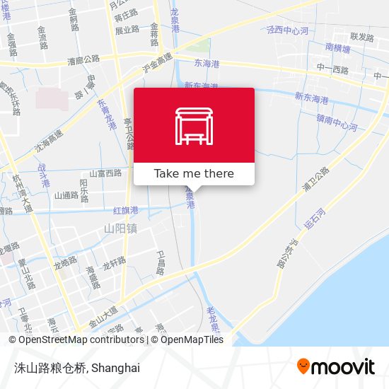 洙山路粮仓桥 map