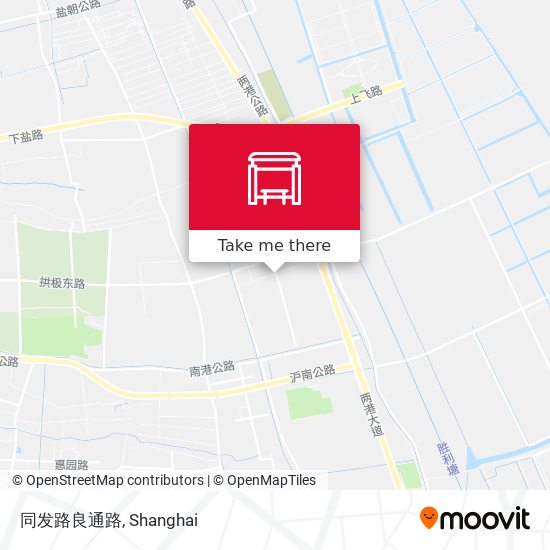 同发路良通路 map