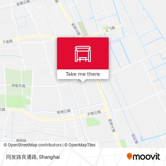 同发路良通路 map
