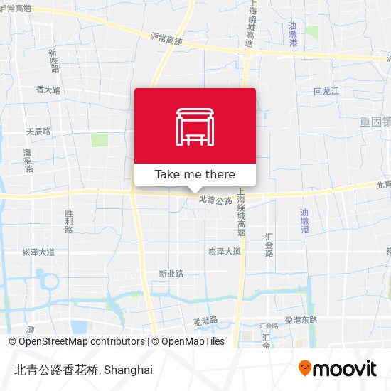 北青公路香花桥 map