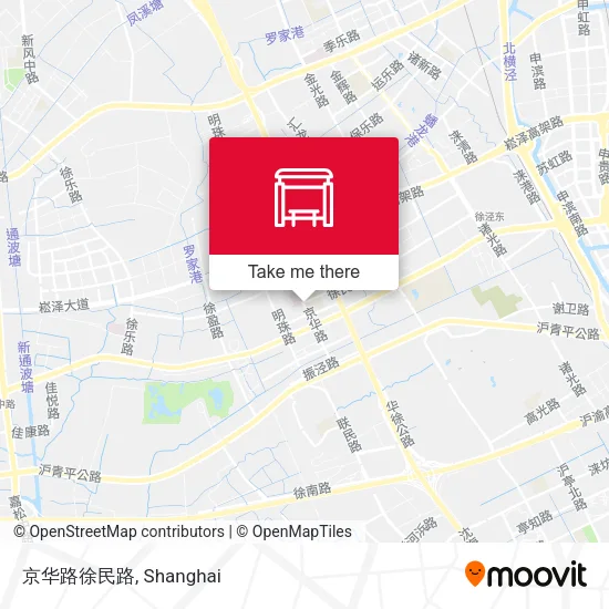 京华路徐民路 map