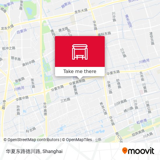 华夏东路德川路 map