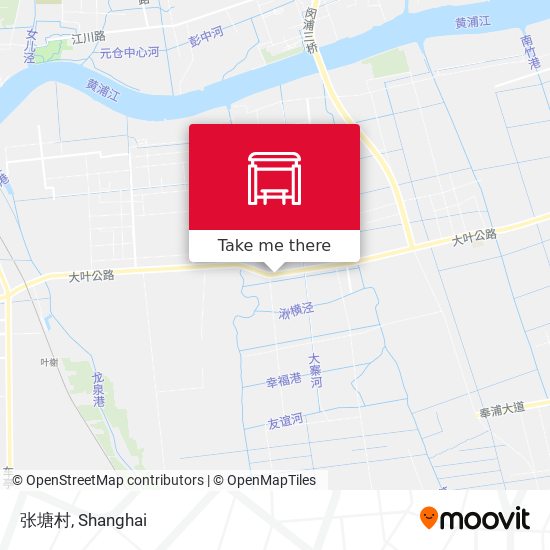 张塘村 map