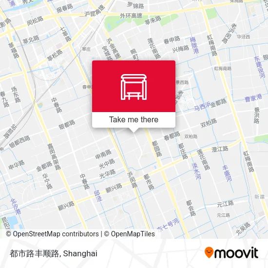 都市路丰顺路 map