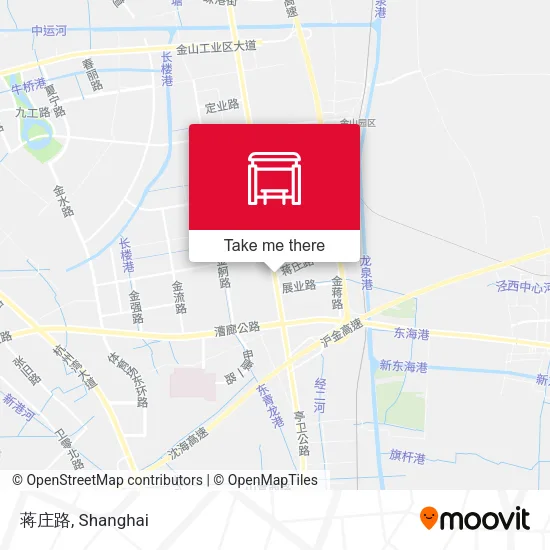 蒋庄路 map