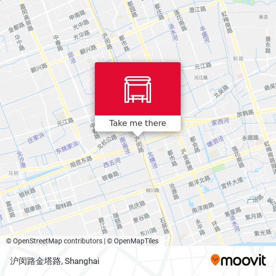 沪闵路金塔路 map