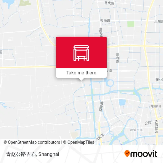 青赵公路古石 map