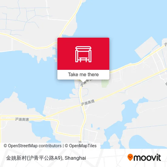 金姚新村(沪青平公路A9) map