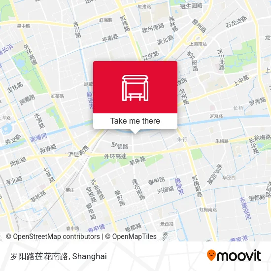 罗阳路莲花南路 map