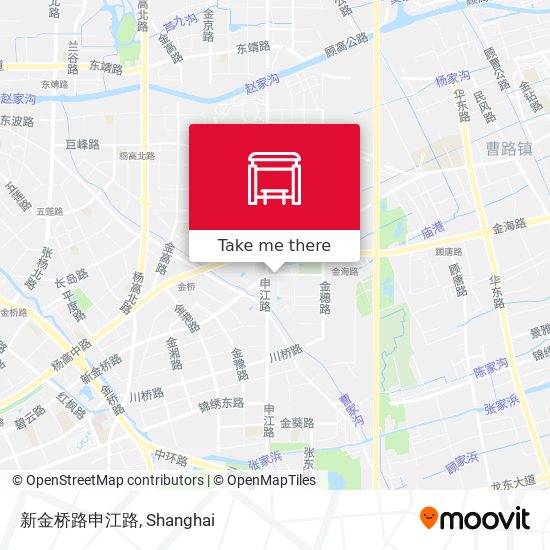 新金桥路申江路 map