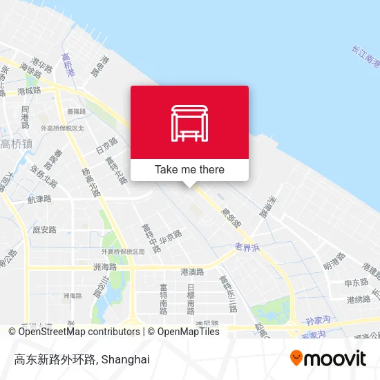 高东新路外环路 map