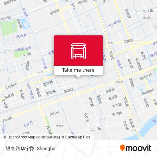 银春路华宁路 map
