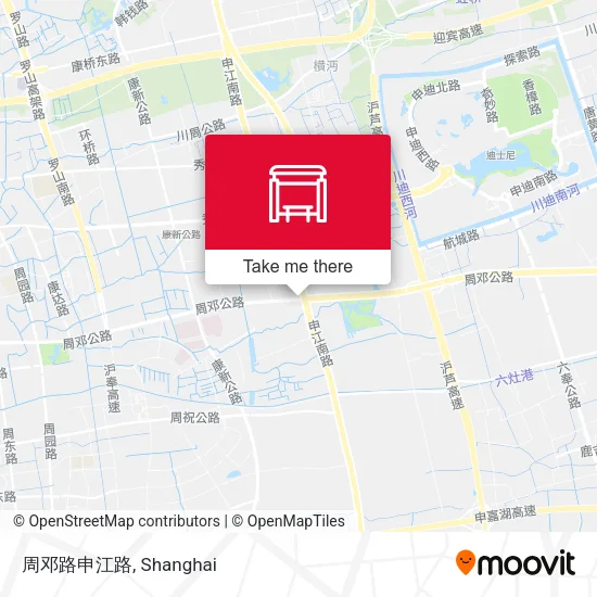 周邓路申江路 map