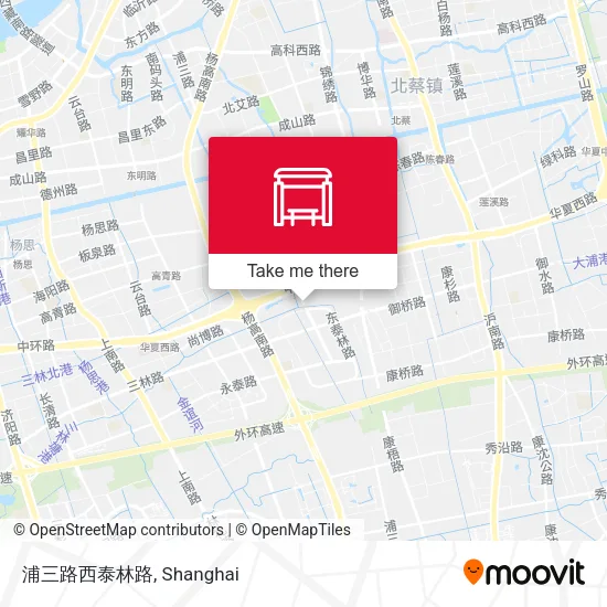 浦三路西泰林路 map