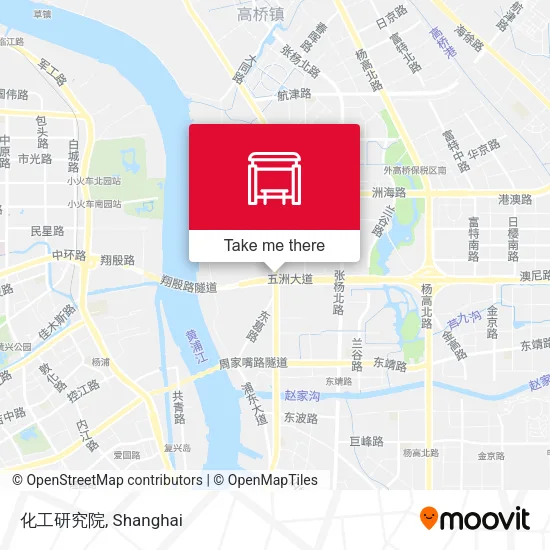 化工研究院 map