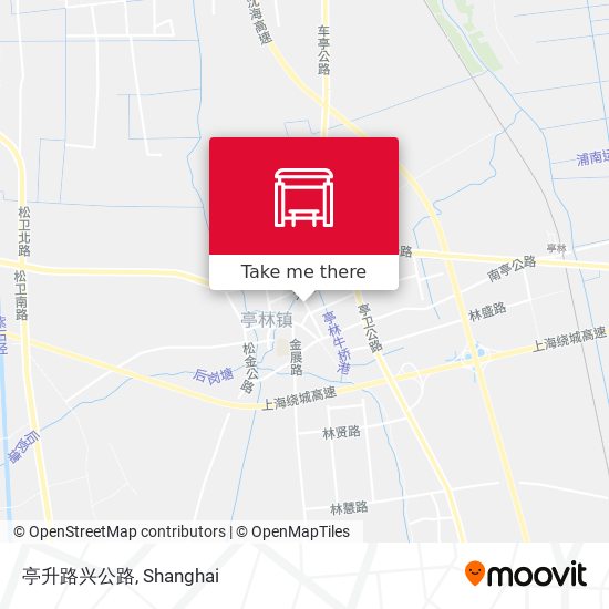 亭升路兴公路 map