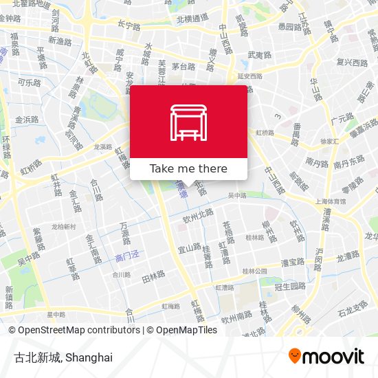 古北新城 map