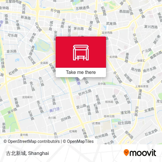 古北新城 map