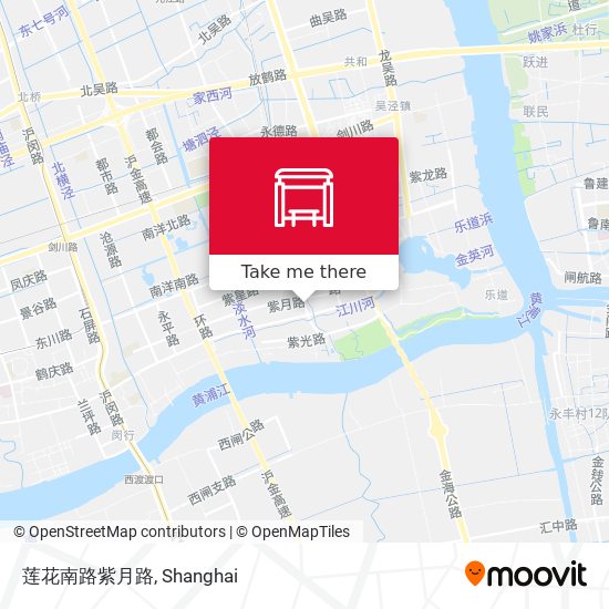 莲花南路紫月路 map