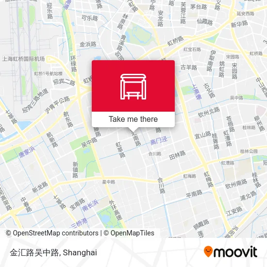 金汇路吴中路 map