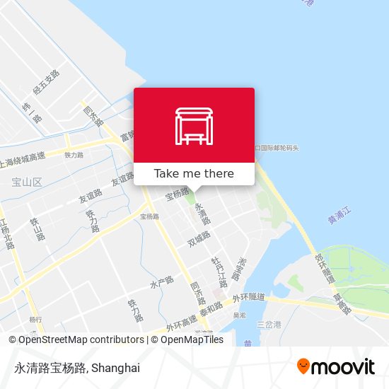 永清路宝杨路 map