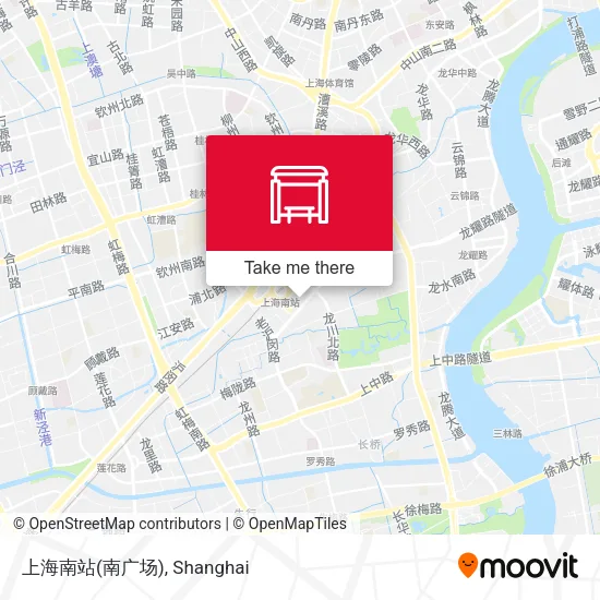 上海南站(南广场) map