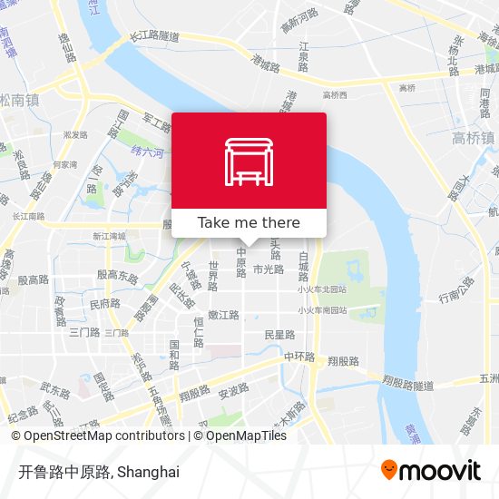 开鲁路中原路 map