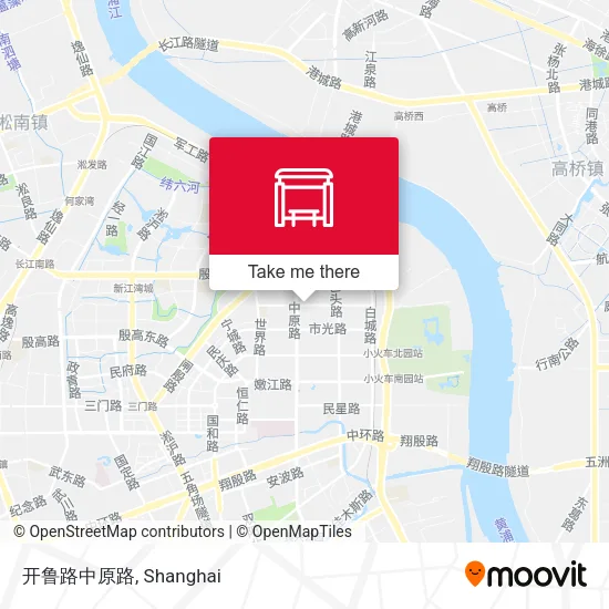 开鲁路中原路 map