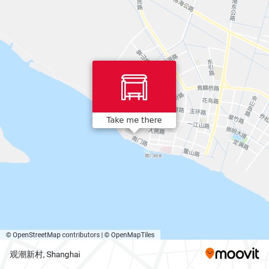 观潮新村 map