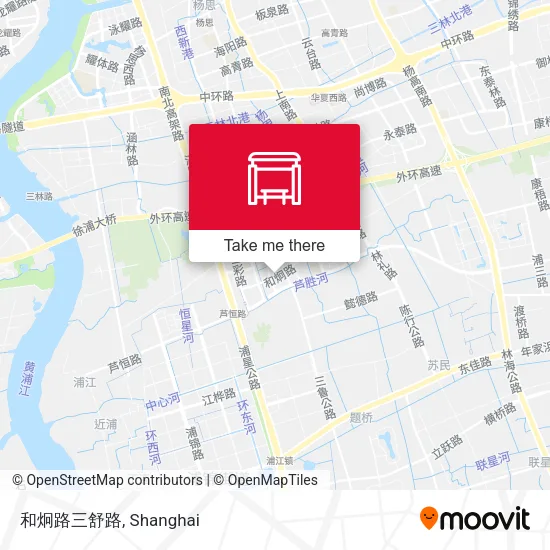 和炯路三舒路 map