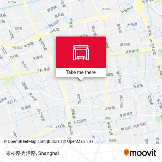 康梧路秀沿路 map