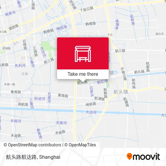航头路航达路 map