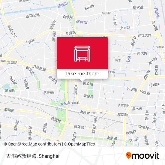 古浪路敦煌路 map