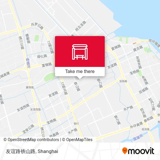 友谊路铁山路 map