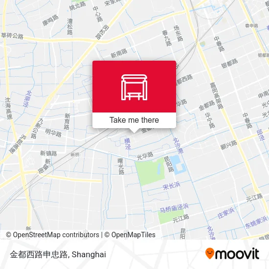 金都西路申忠路 map