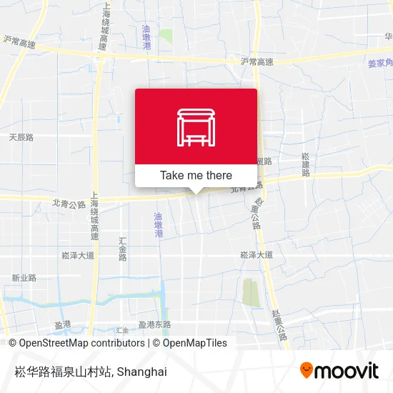 崧华路福泉山村站 map