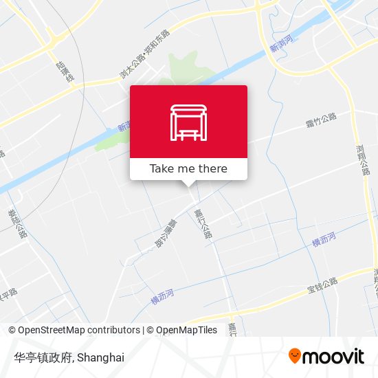 华亭镇政府 map