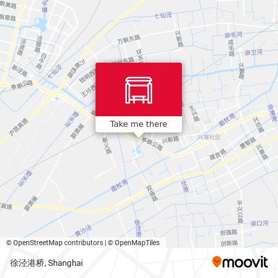 徐泾港桥 map