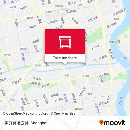 罗秀路凌云路 map
