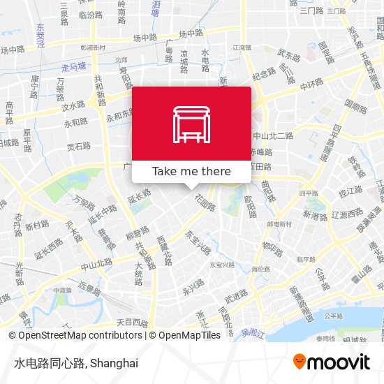 水电路同心路 map