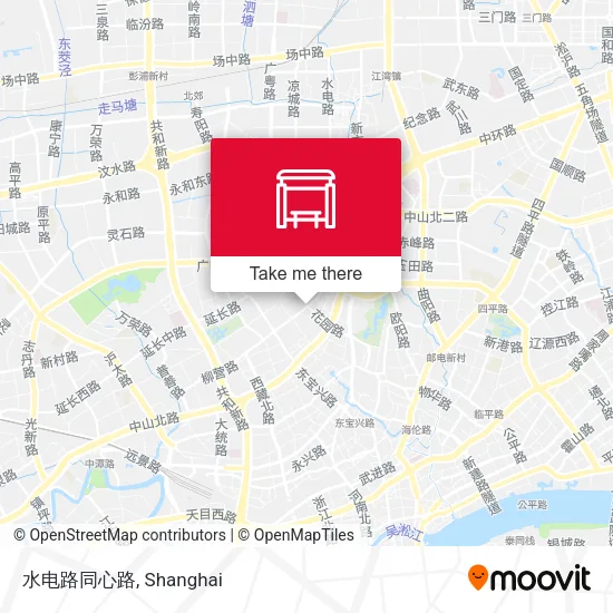 水电路同心路 map