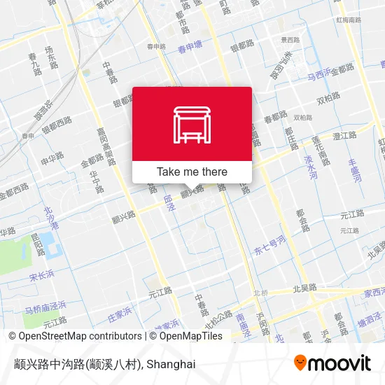 颛兴路中沟路(颛溪八村) map