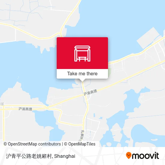 沪青平公路老姚簖村 map