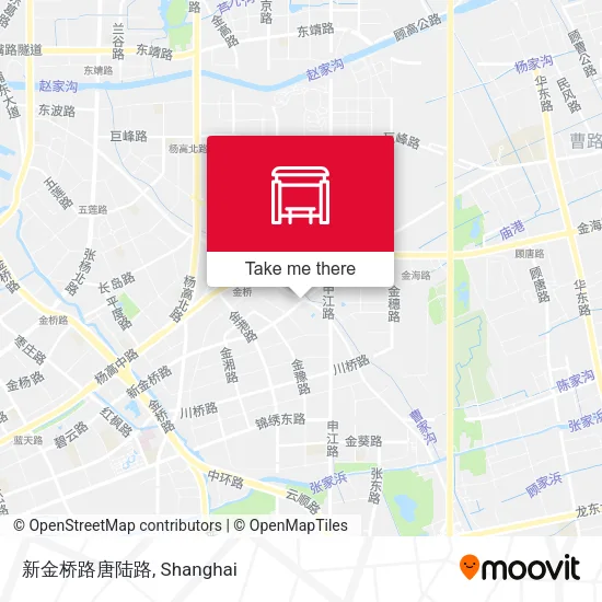 新金桥路唐陆路 map